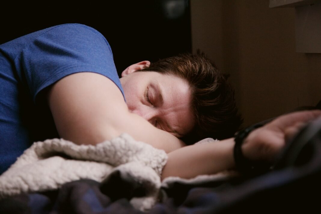 Sleep and Productivity: How Much Sleep Do You Really Need? Man sleeping peacefully in bed
